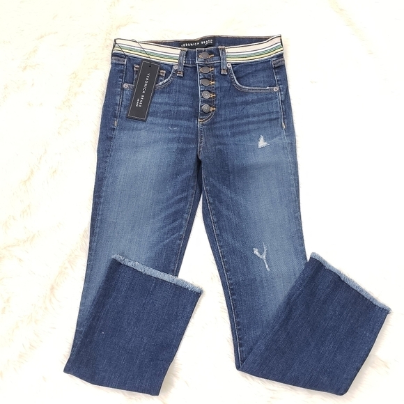 Veronica Beard Carolyn Baby Boot Jeans - Picture 5 of 12